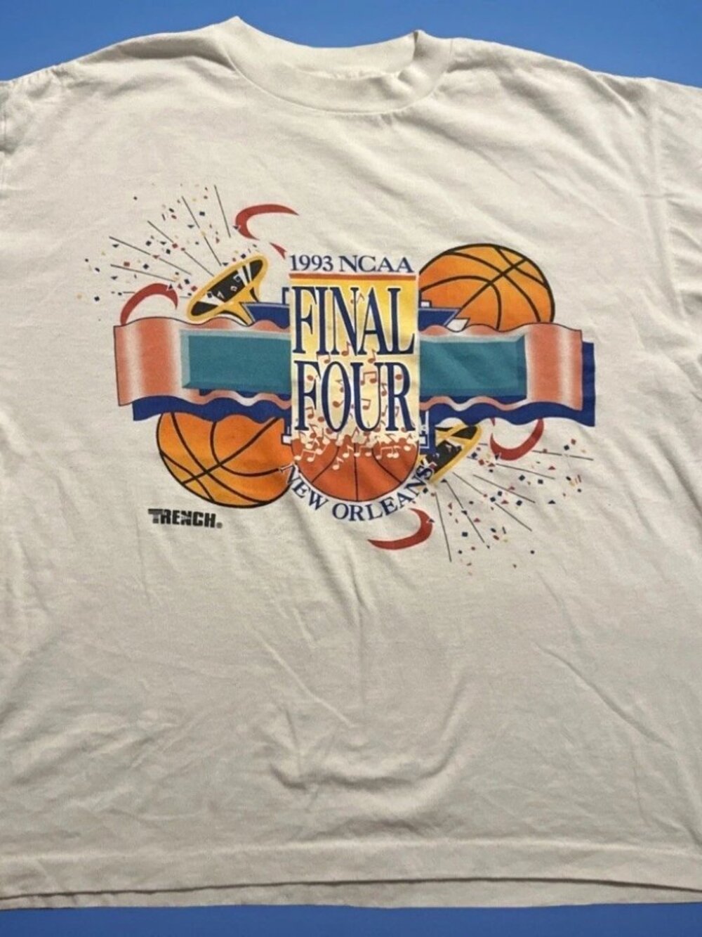 1993 NCAA Final Four New Orleans T Shirt March Madness Basketball